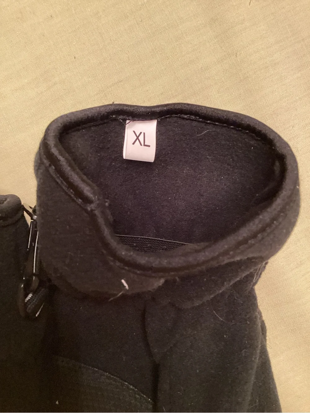 The North Face Men’s Black Nylon Gloves Size XL